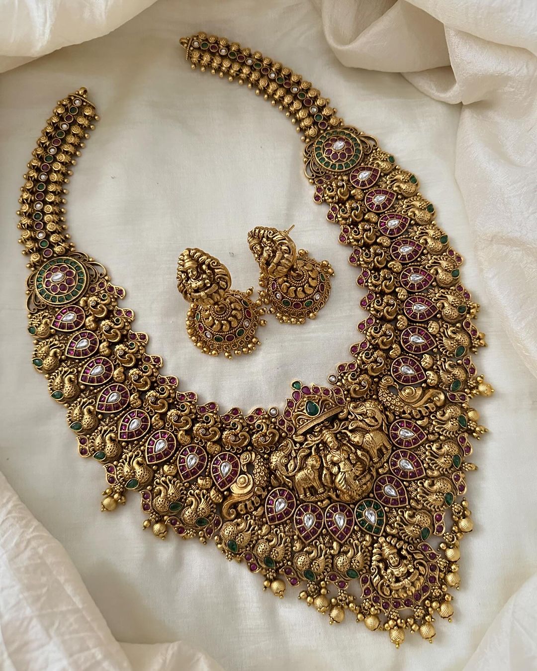 Antique Long Necklace From 'Vriksham'