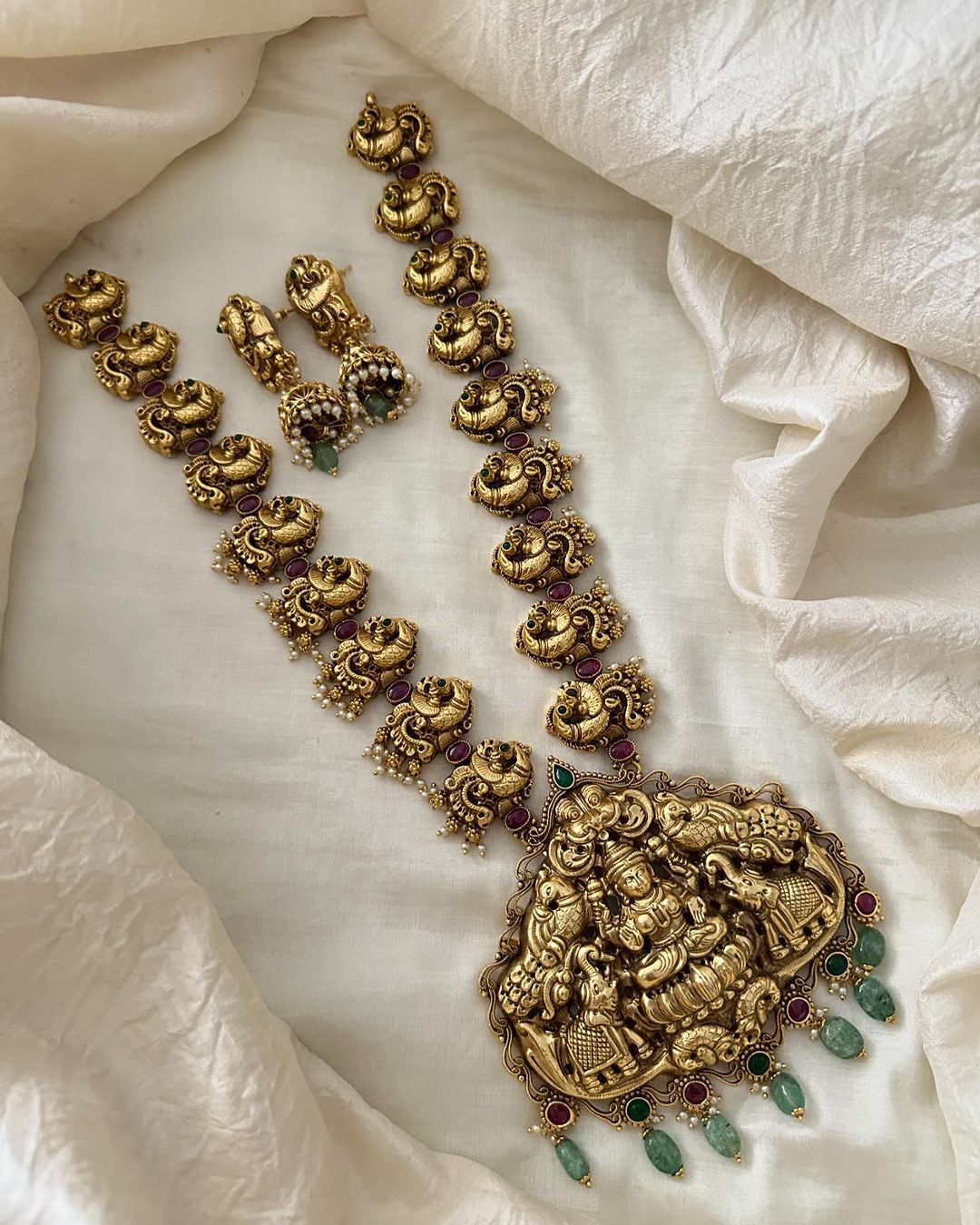 Antique Long Necklace From 'Vriksham'