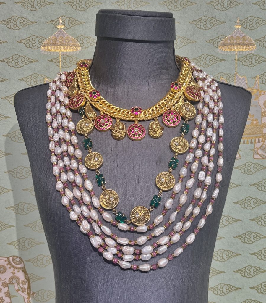 Beautiful Gold Plated Jewellery Sets From 'Rajatamaya'