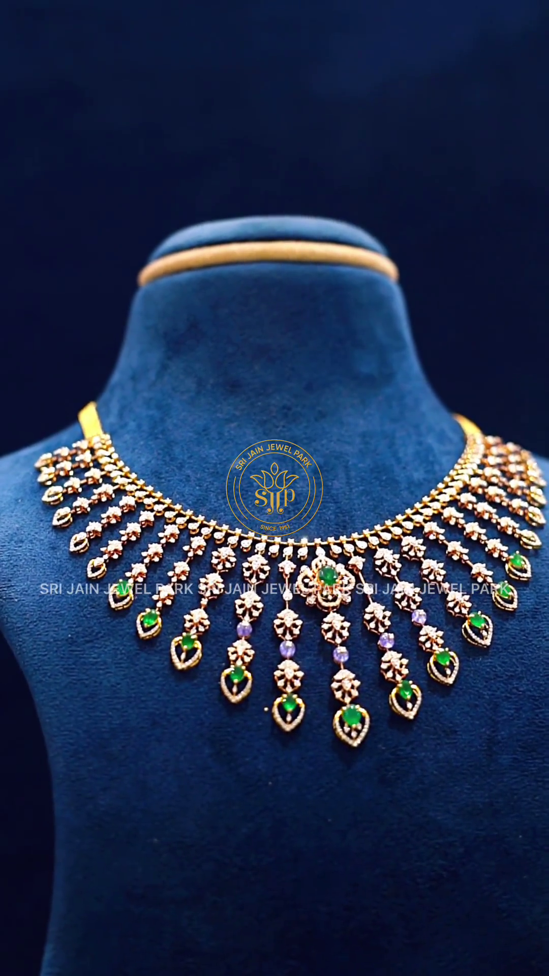 Daimond Necklace From 'Sri Jain Jewel Park'