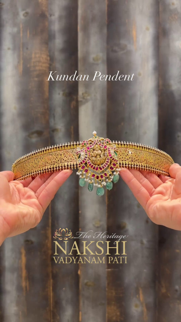 Heritage Nakshi Vaddanam From 'Premraj Shantilal Jain Jewellers'