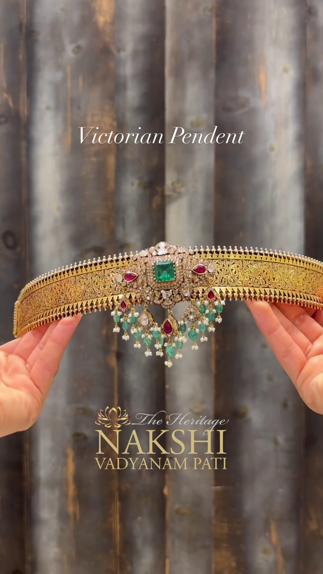 Heritage Nakshi Vaddanam From 'Premraj Shantilal Jain Jewellers'