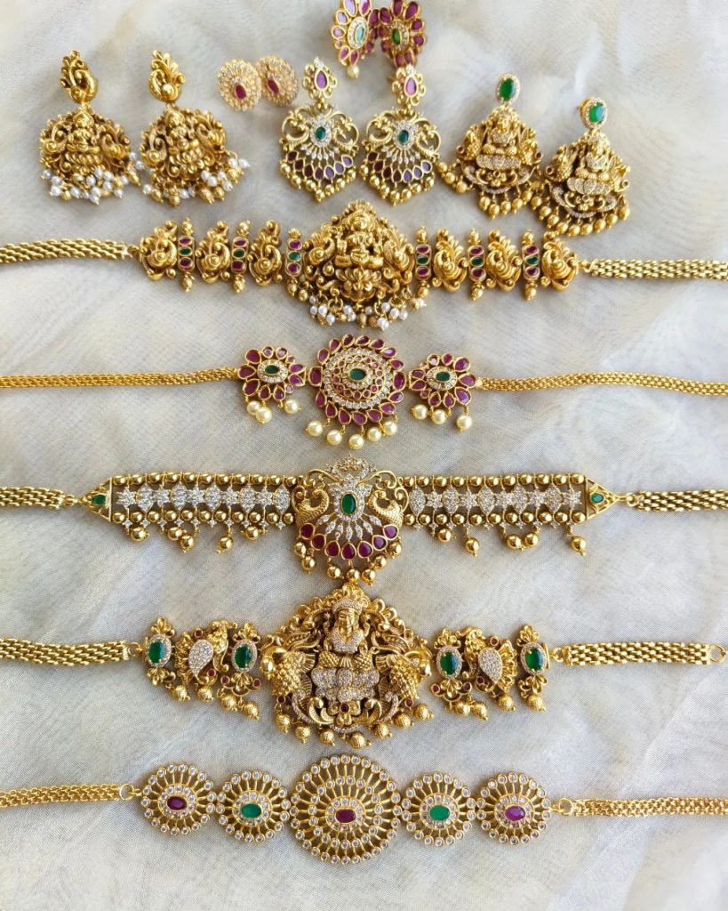 Imitation Antique Choker Collection From 'Indian Jewellery IJ'