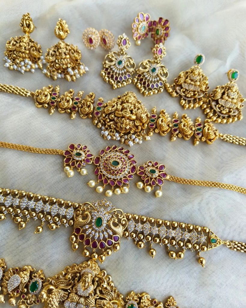 Imitation Antique Choker Collection From 'Indian Jewellery IJ'