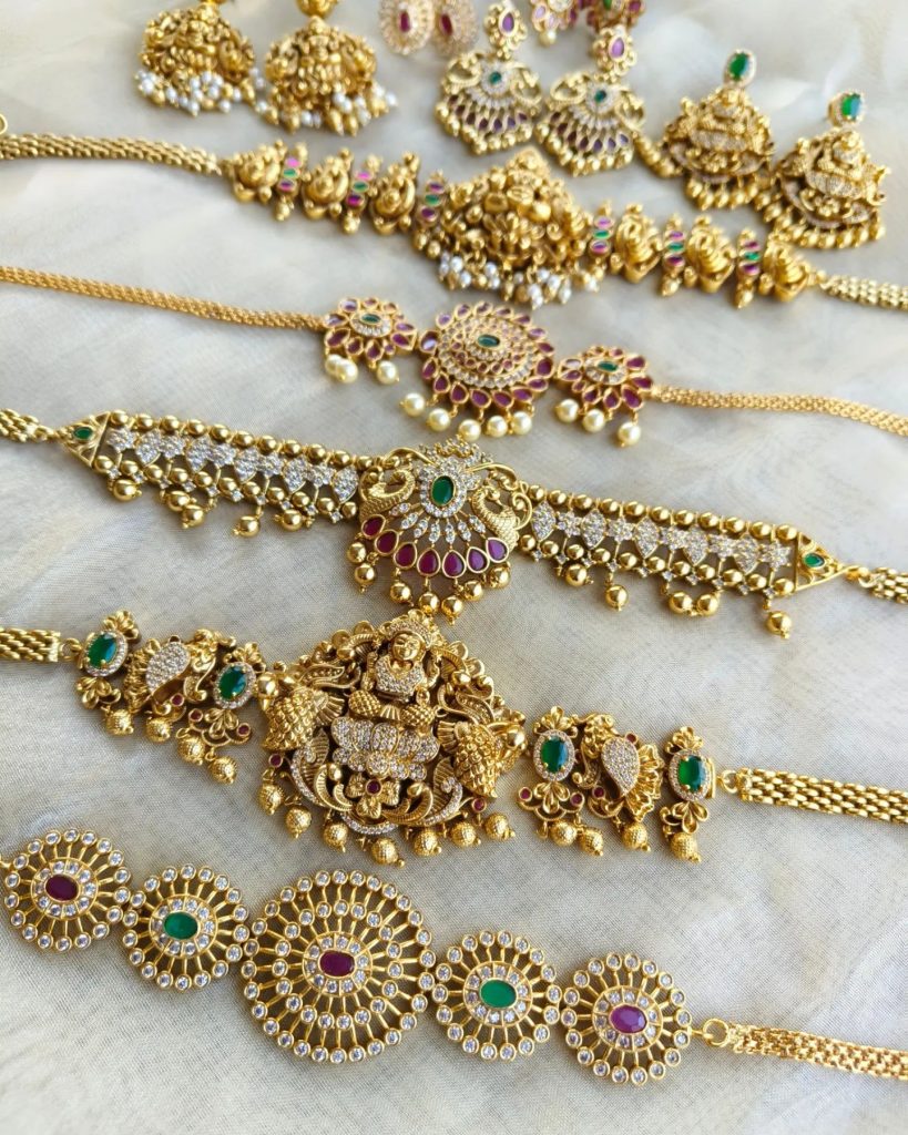 Imitation Antique Choker Collection From 'Indian Jewellery IJ'