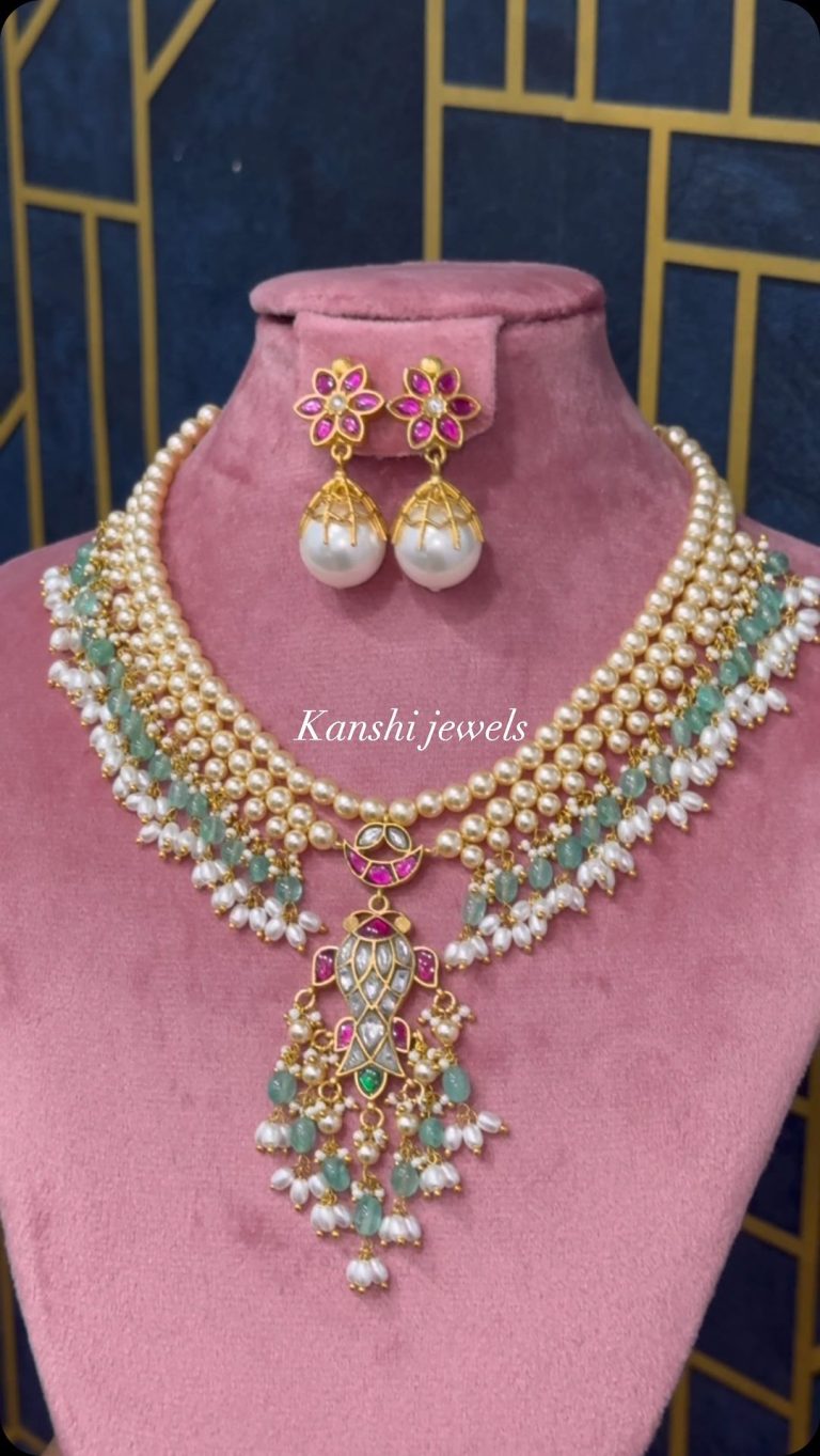 Imitation Kundan Jadau Necklace From 'Kanshi Jewels'