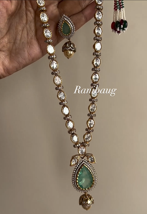 Imitation Polki Necklace From 'Rani Baug'