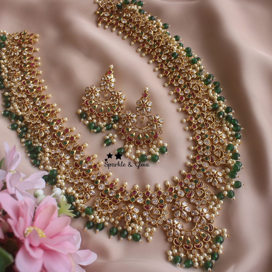 Imitation Traditional Necklace Combo From 'Sparkles By Archana' 