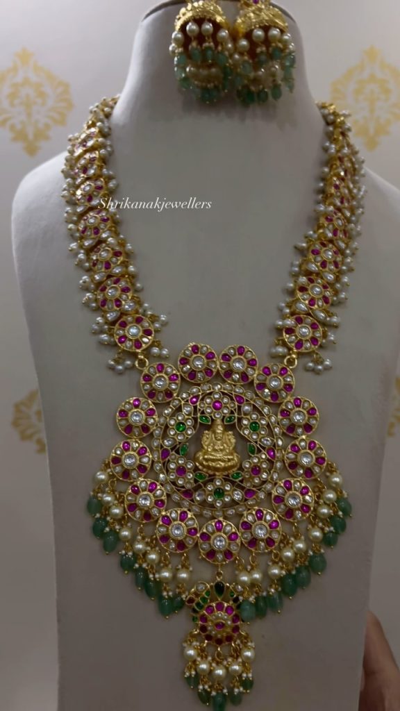 Kundan Jadau Long Haram From 'Shrikanak Jewellers'