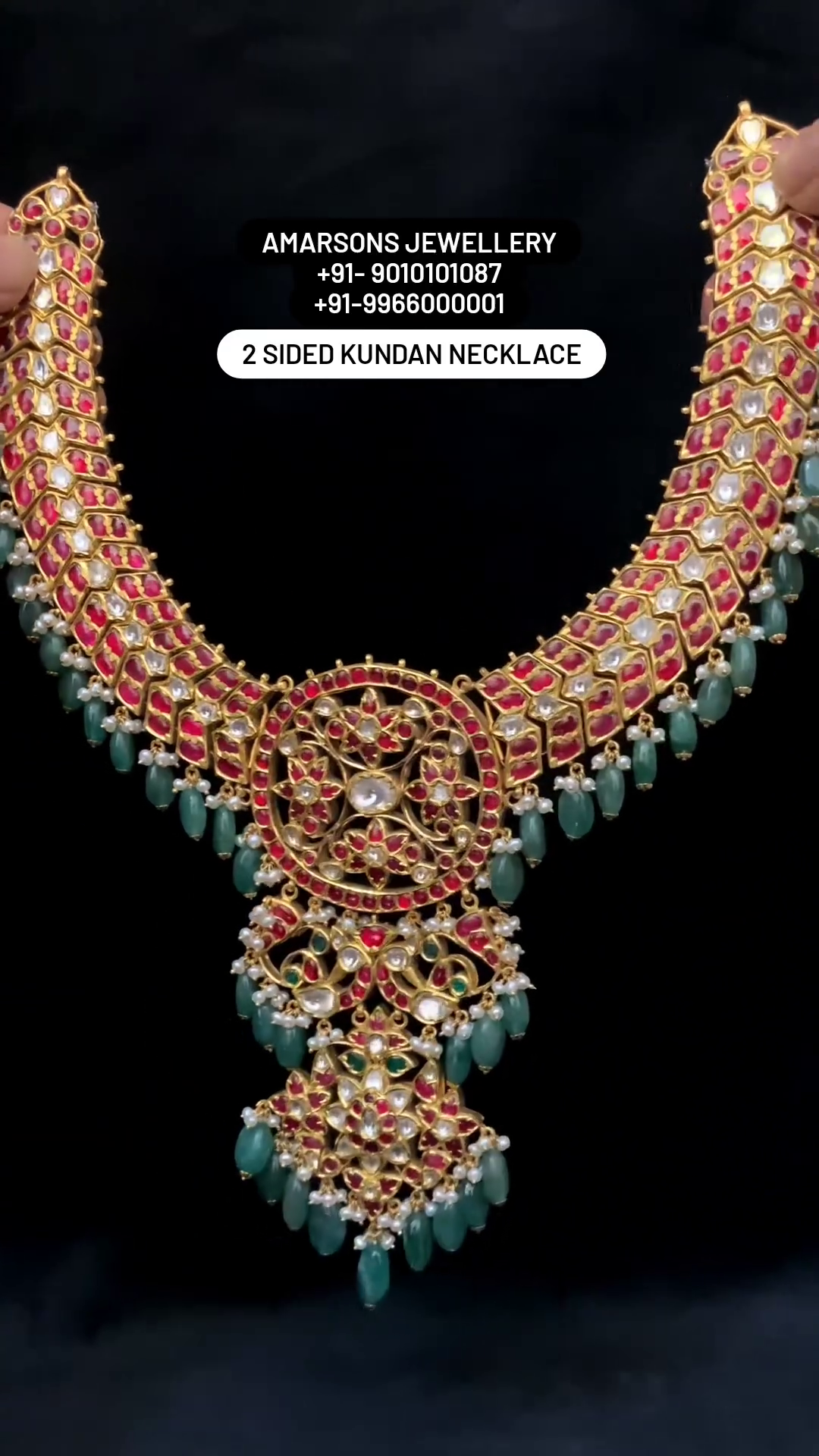 Kundan Jadau Necklace From 'Amarsons Jewellery'