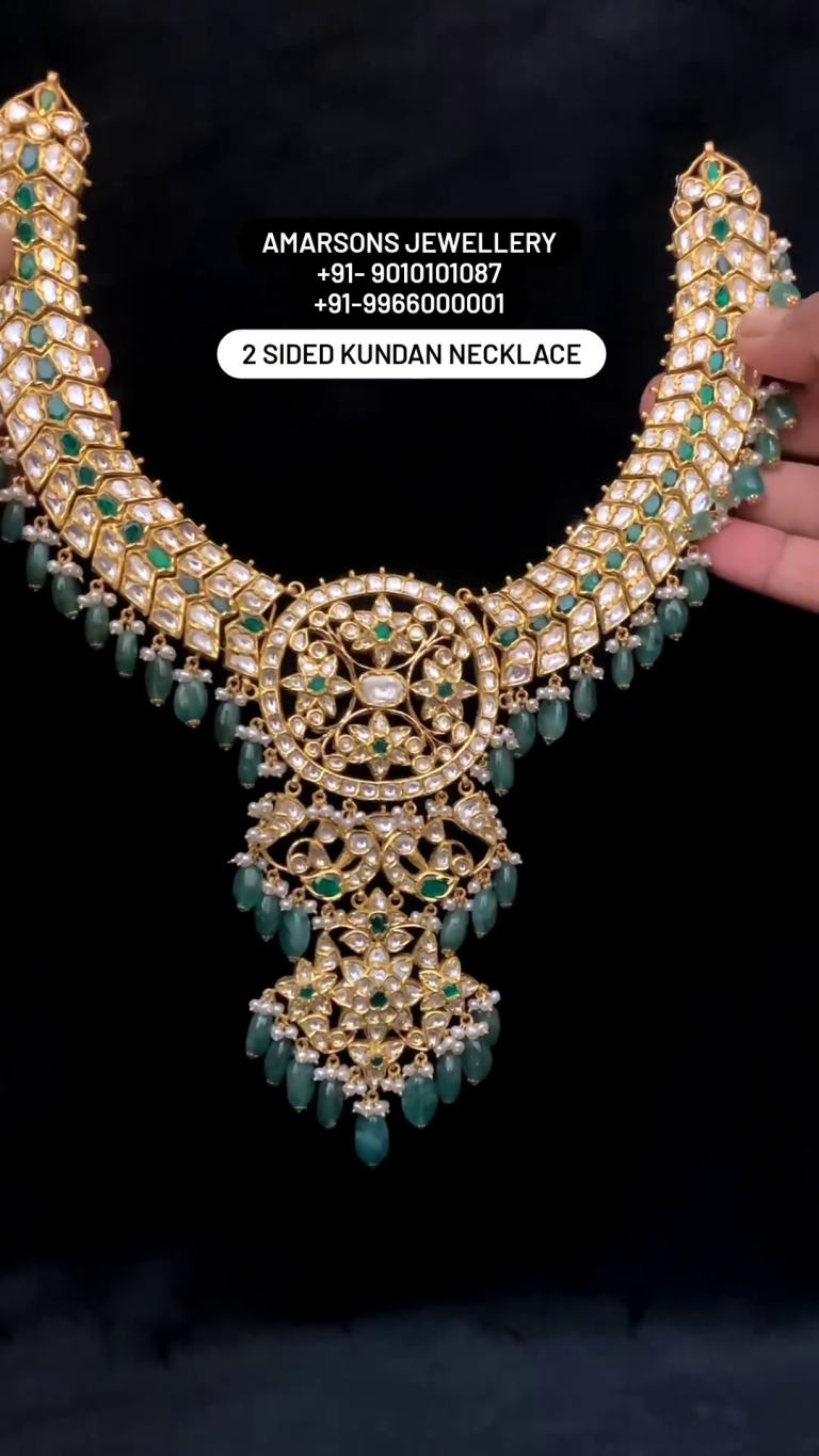 Kundan Jadau Necklace From 'Amarsons Jewellery'