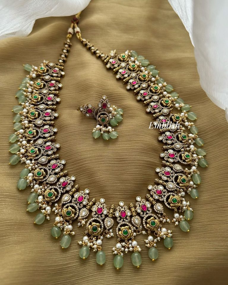 Victorian Kundan Jadau Long Necksets From 'Emblish Coimbatore'