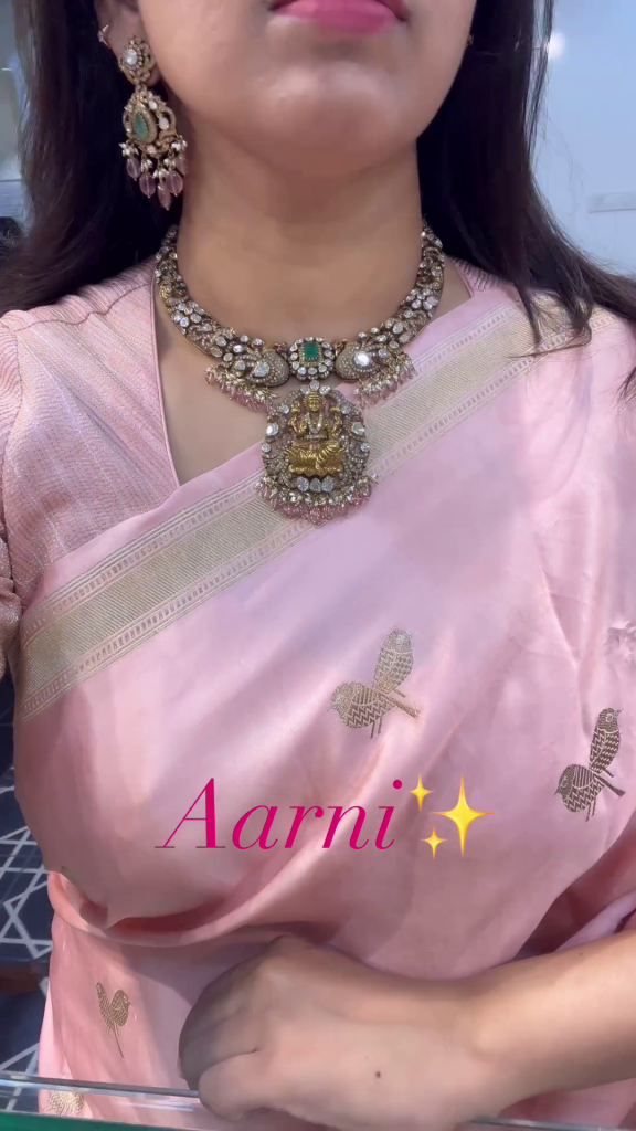 Victorian Lakshmi Necklace From 'Aarni By Shravani'