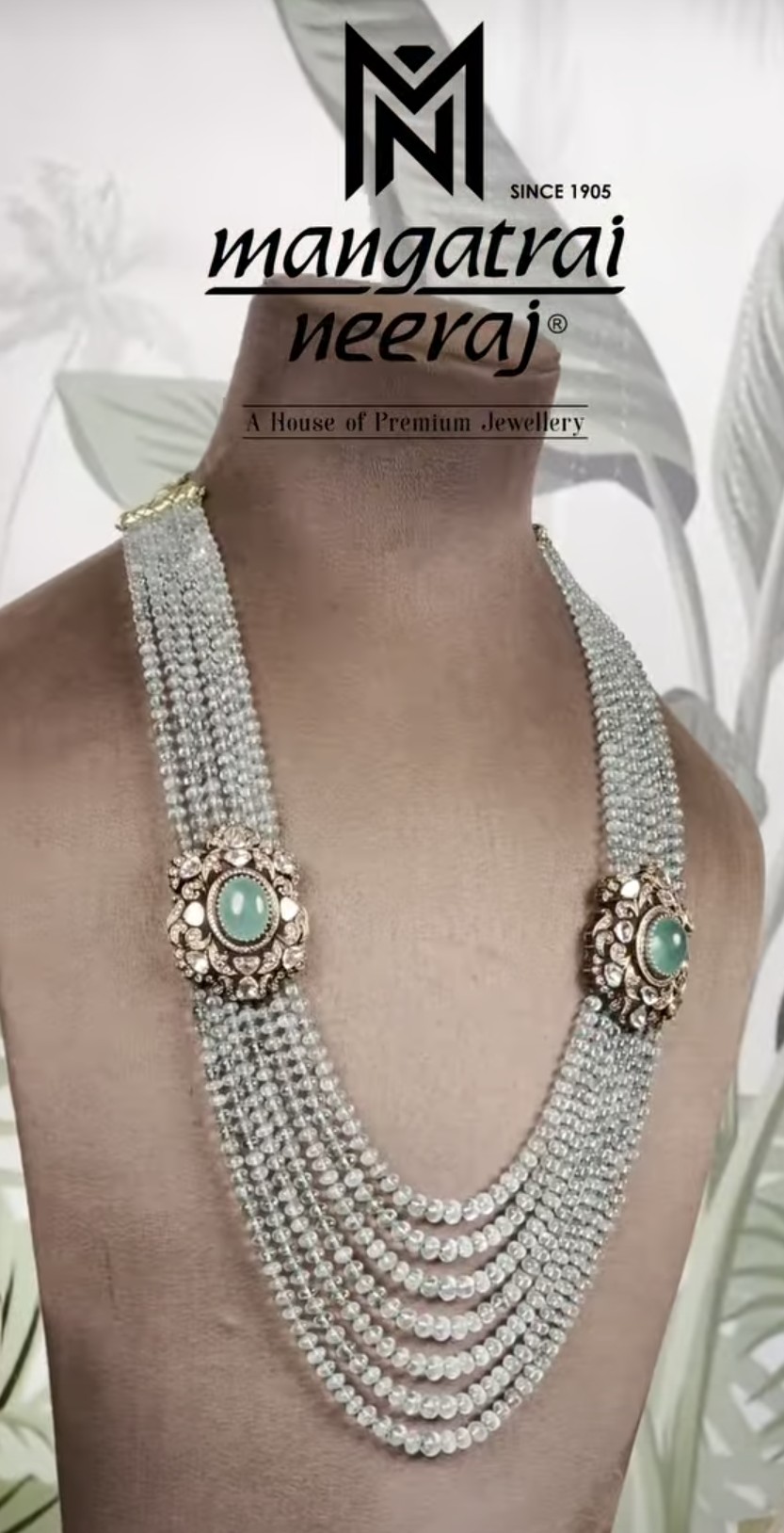 Beaded Long Haram From 'Mangatrai Jewels'