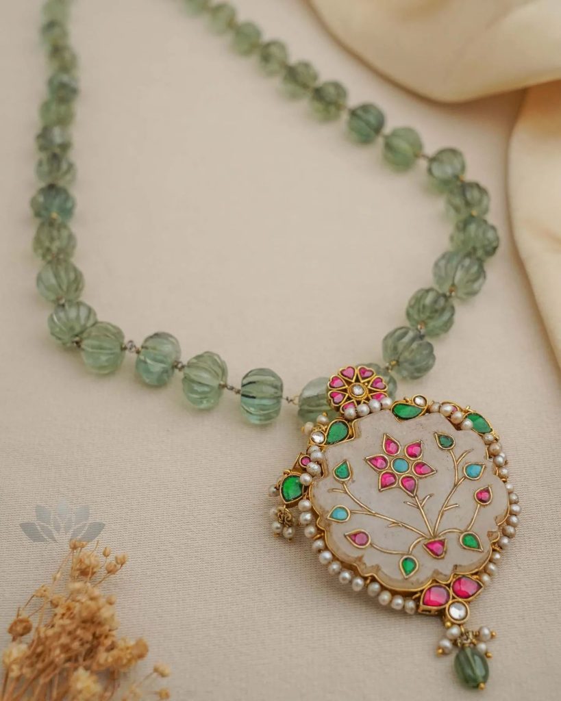 Beautiful Crafted Beads Necklace Collection From 'Prade Jewels'