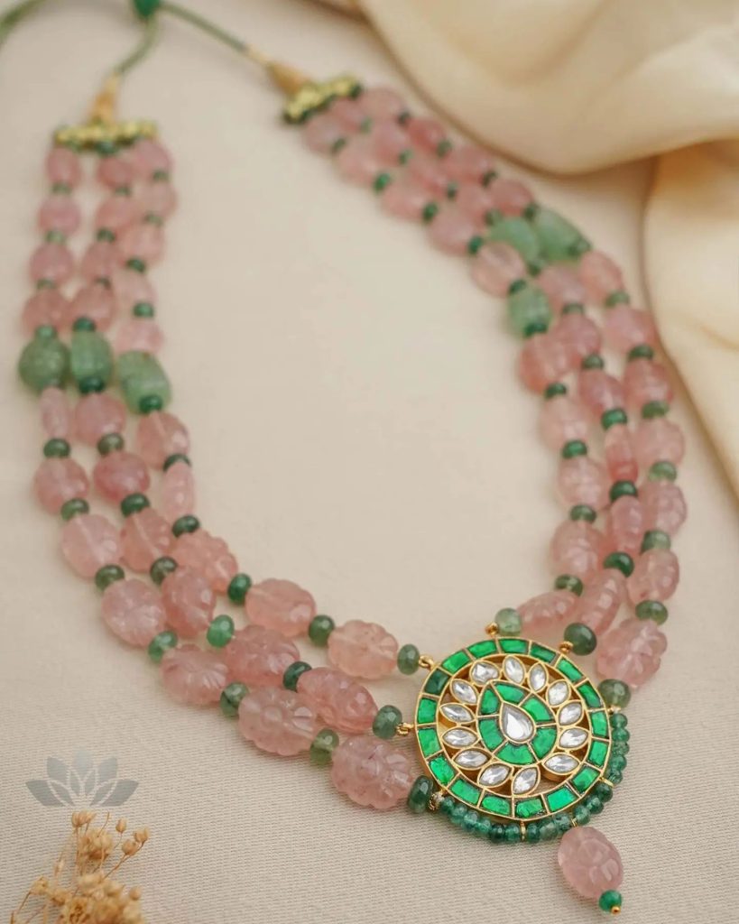 Beautiful Crafted Beads Necklace Collection From 'Prade Jewels'