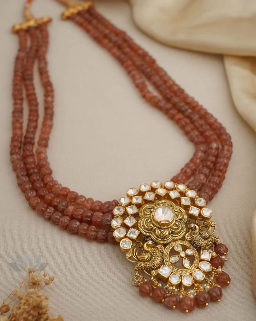 Beautiful Crafted Beads Necklace Collection From 'Prade Jewels'