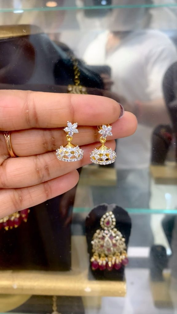 Diamond Look Like Earrings From 'Sudheer KT'