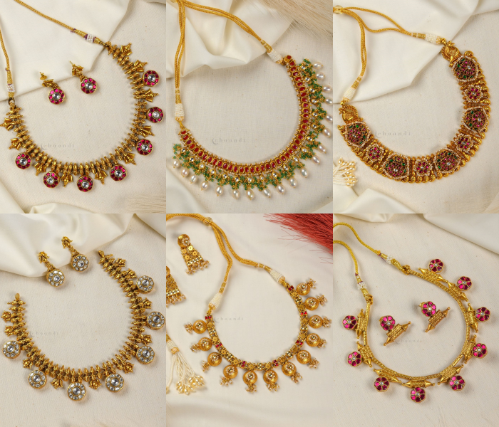 Gold Plated Divine Elegance Neck Sets From 'Chaandi Shop'