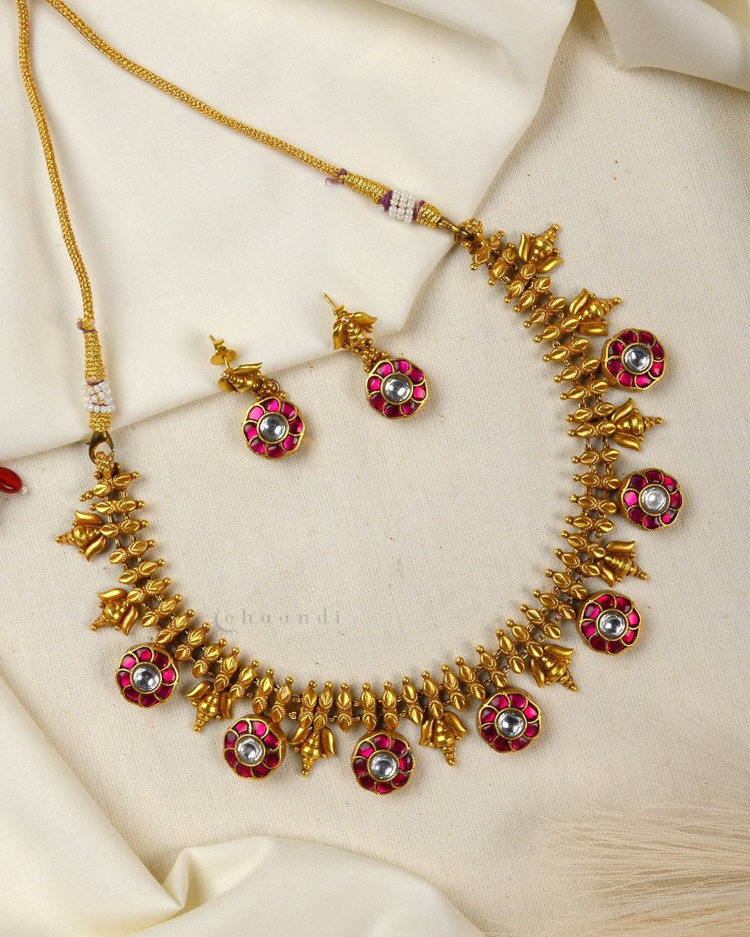 Gold Plated Divine Elegance Neck Sets From 'Chaandi Shop'