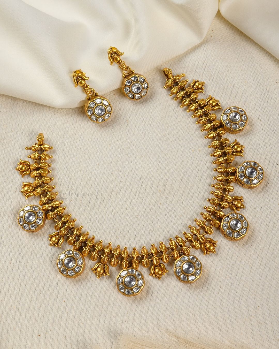 Gold Plated Divine Elegance Neck Sets From 'Chaandi Shop'