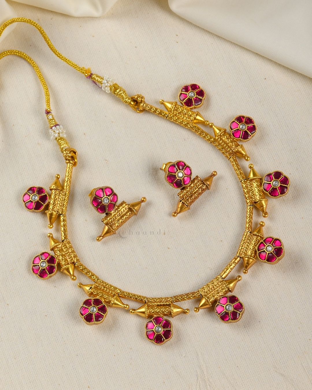 Gold Plated Divine Elegance Neck Sets From 'Chaandi Shop'