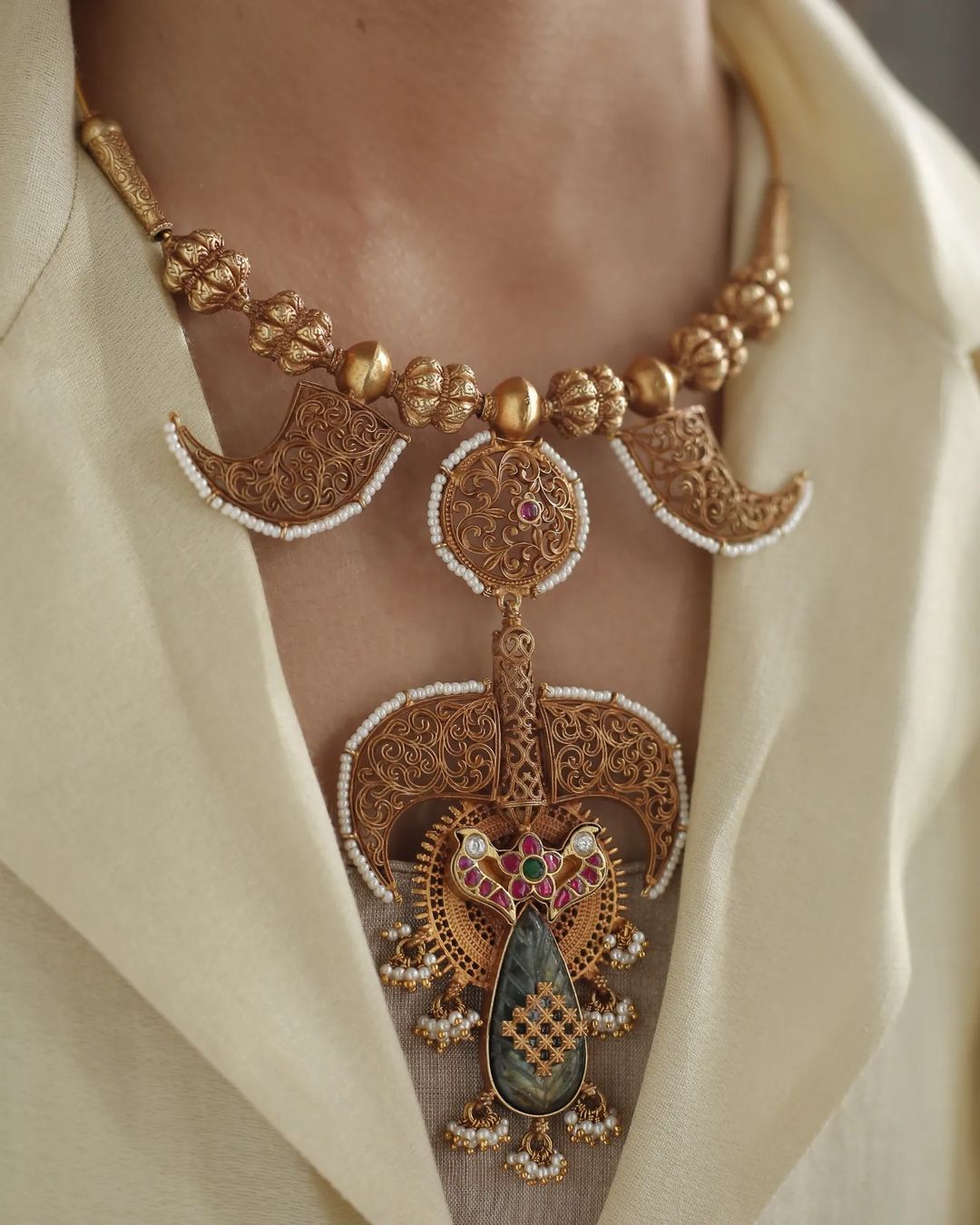 Gold Plated Necklace From 'Prade Jewels'