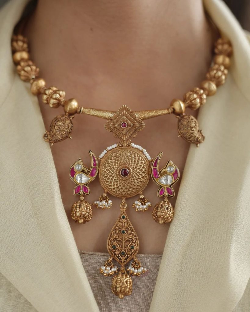 Gold Plated Necklace From 'Prade Jewels'