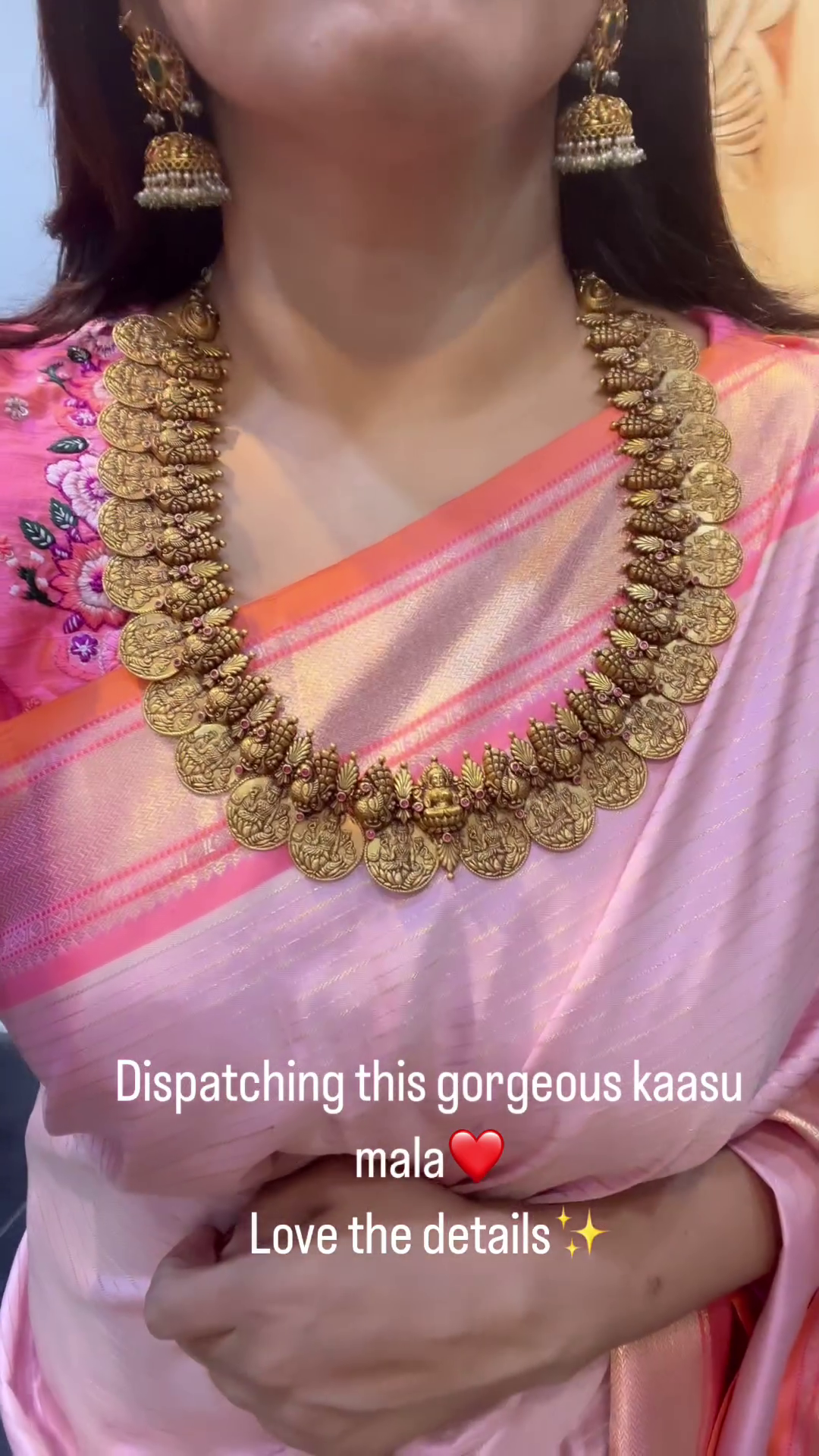 Gorgeous Lakshmi kasu Haram From 'Aarni By Shravani'