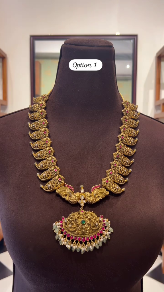 Multi Use Nakshi Mango Mala From 'Rajatamaya'