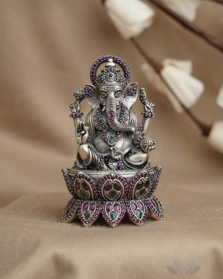 Traditional 925 Silver Gods Idols From 'Prade Jewels'