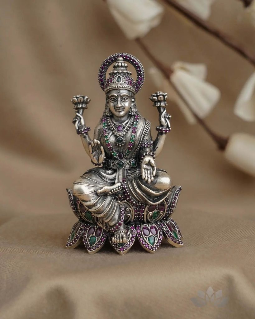 Traditional 925 Silver Gods Idols From 'Prade Jewels'