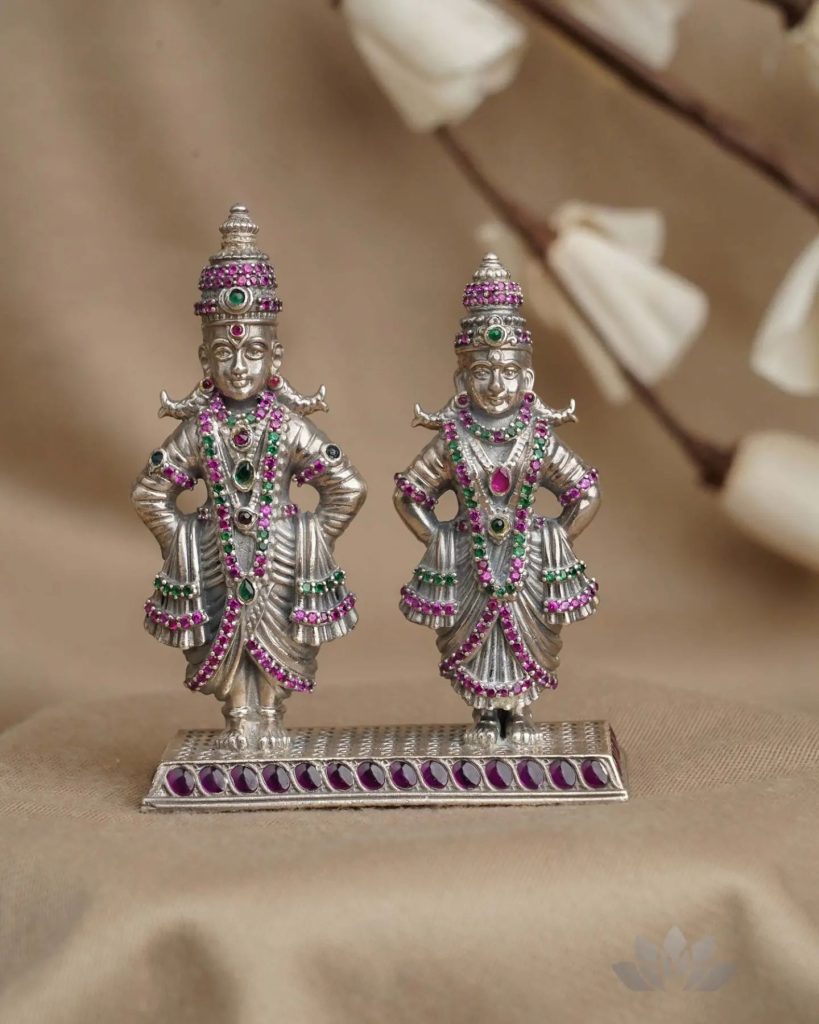 Traditional 925 Silver Gods Idols From 'Prade Jewels'