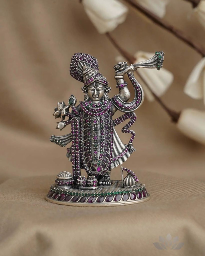 Traditional 925 Silver Gods Idols From 'Prade Jewels'