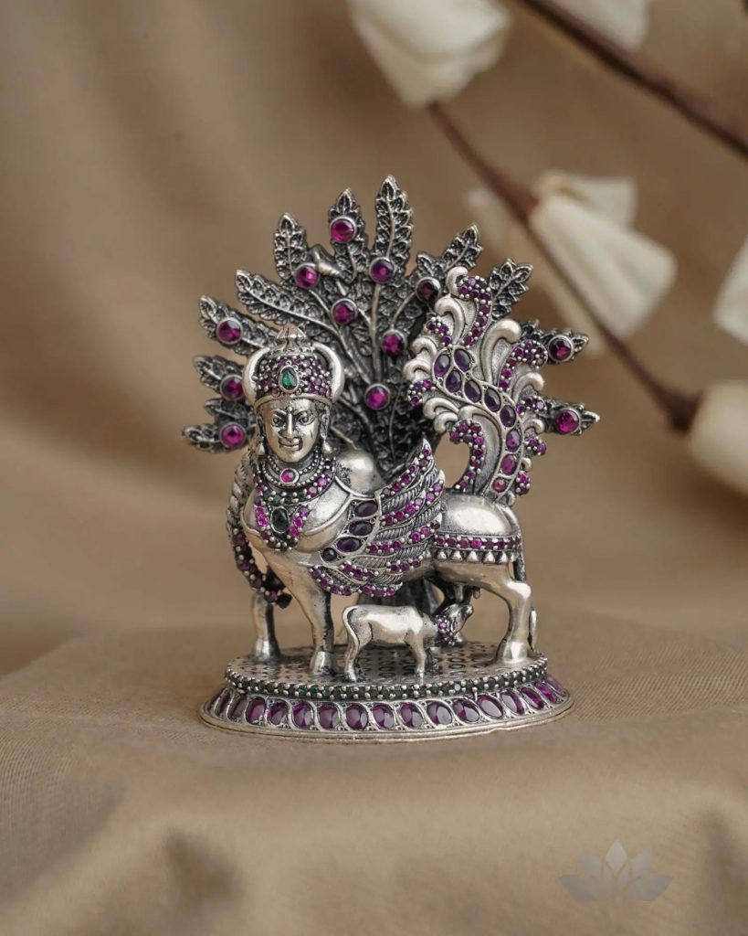 Traditional 925 Silver Gods Idols From 'Prade Jewels'