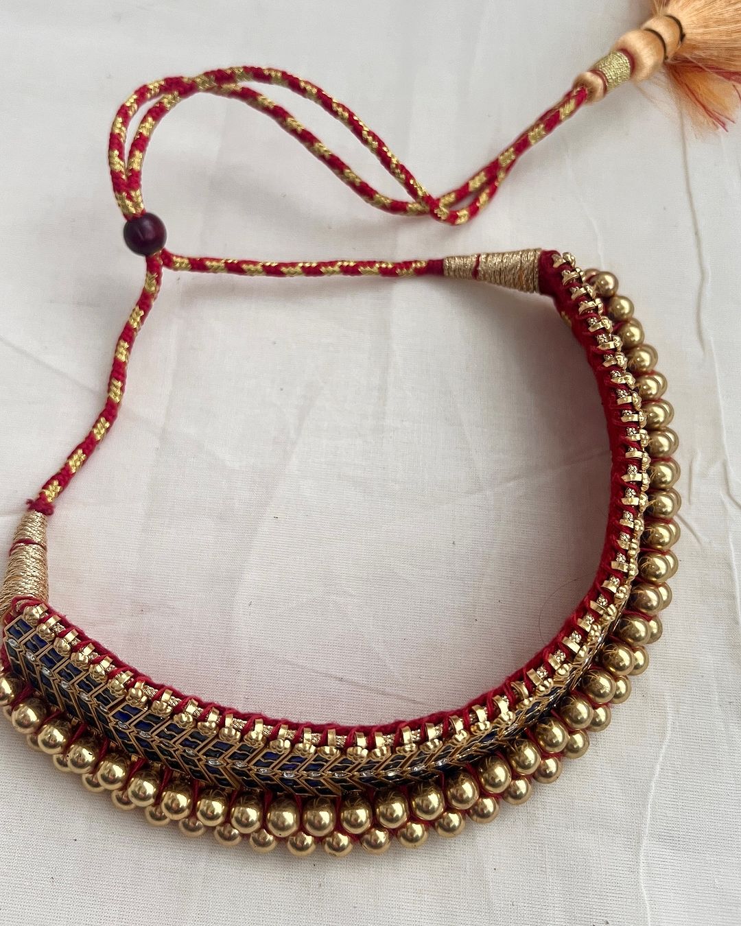 Antique Tussi Gold Plated Choker From 'House of Taamara'