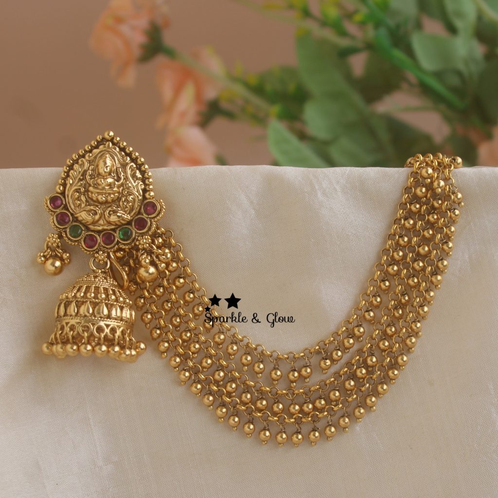 Beautiful Jhumukas and Earchains Collections From 'Sparkles By Archana'