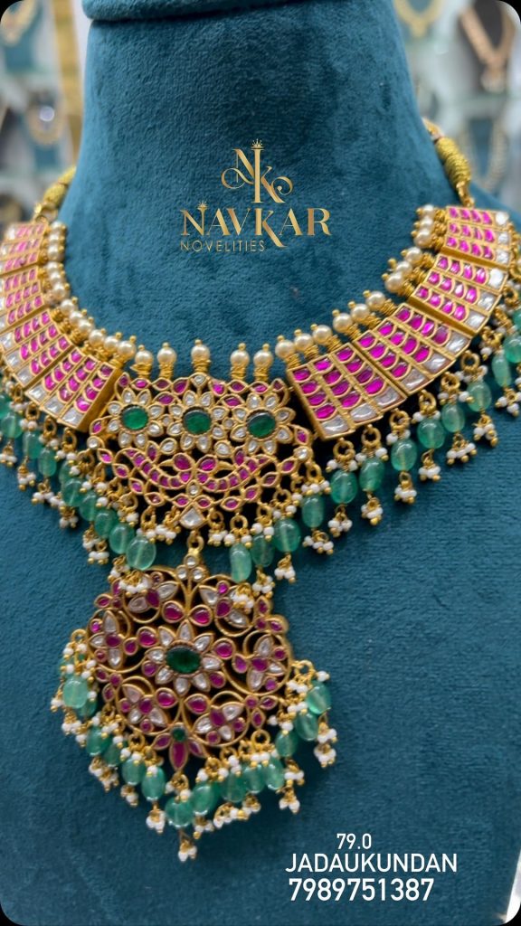 Bridal Jadau Kundan Necklace From 'Navkar Boutique'