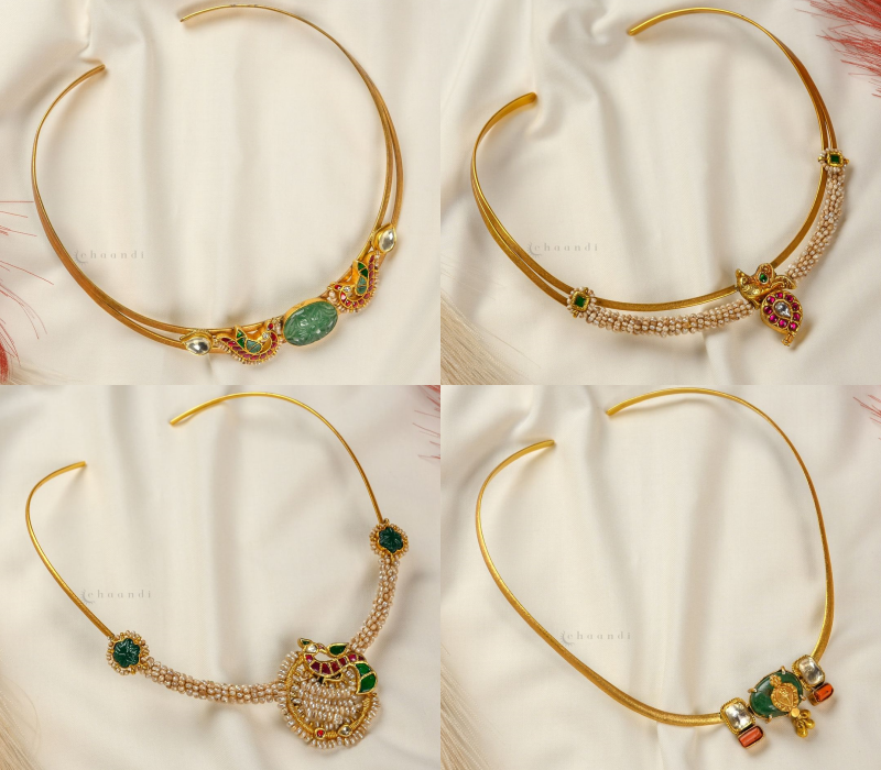 Gold Plated Halsi Necklace Collection From 'Chaandi Shop'