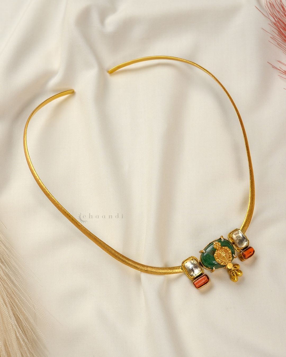 Gold Plated Halsi Necklace Collection From 'Chaandi Shop'