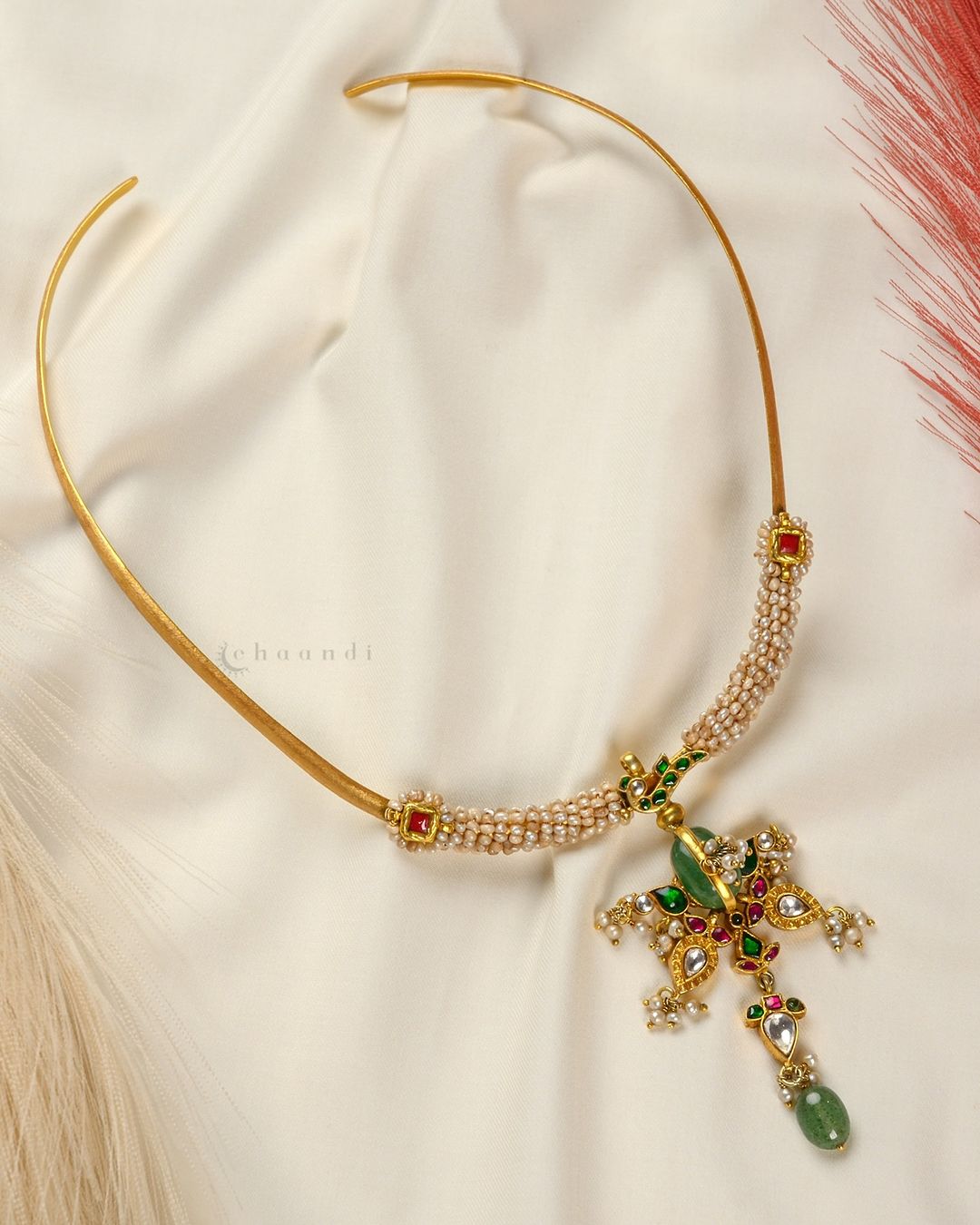 Gold Plated Halsi Necklace Collection From 'Chaandi Shop'