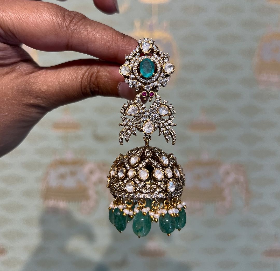 Gold Plated Jhumka Collection From 'Rajatamaya'