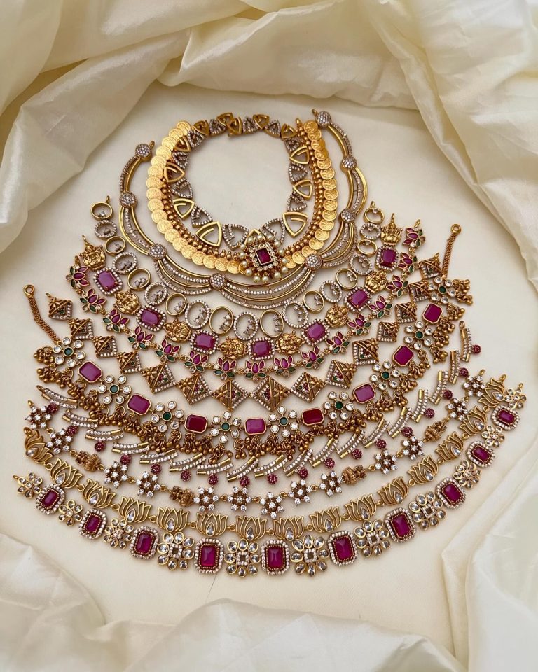 Imitation AD Stones Necklace Collection From 'Vriksham'