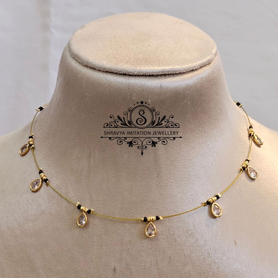 Imitation Invisible Necklace From 'Shravya Imitation' 