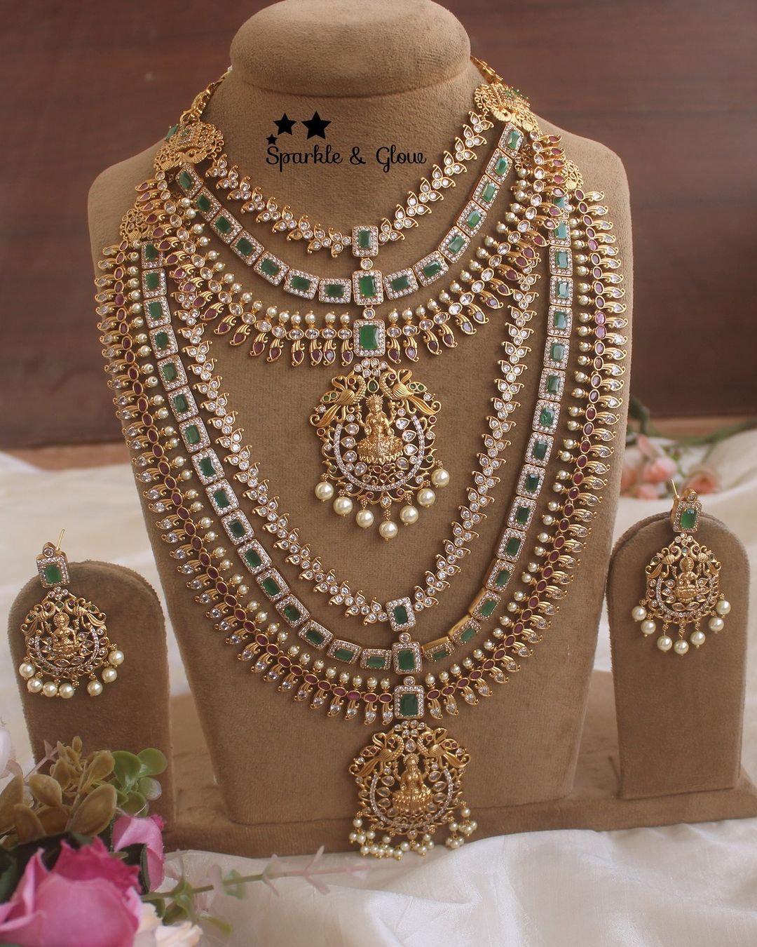 Imitation Jewellery Sets From 'Sparkles By Archana'