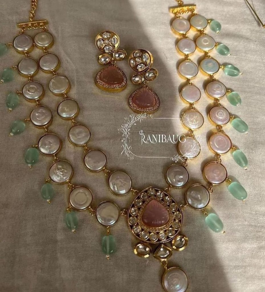 Kundan Stones Designer Necklace From 'Ranibaug'