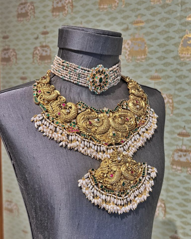 Gold Plated Silver Jewellery Sets Collections From 'Rajatamaya'