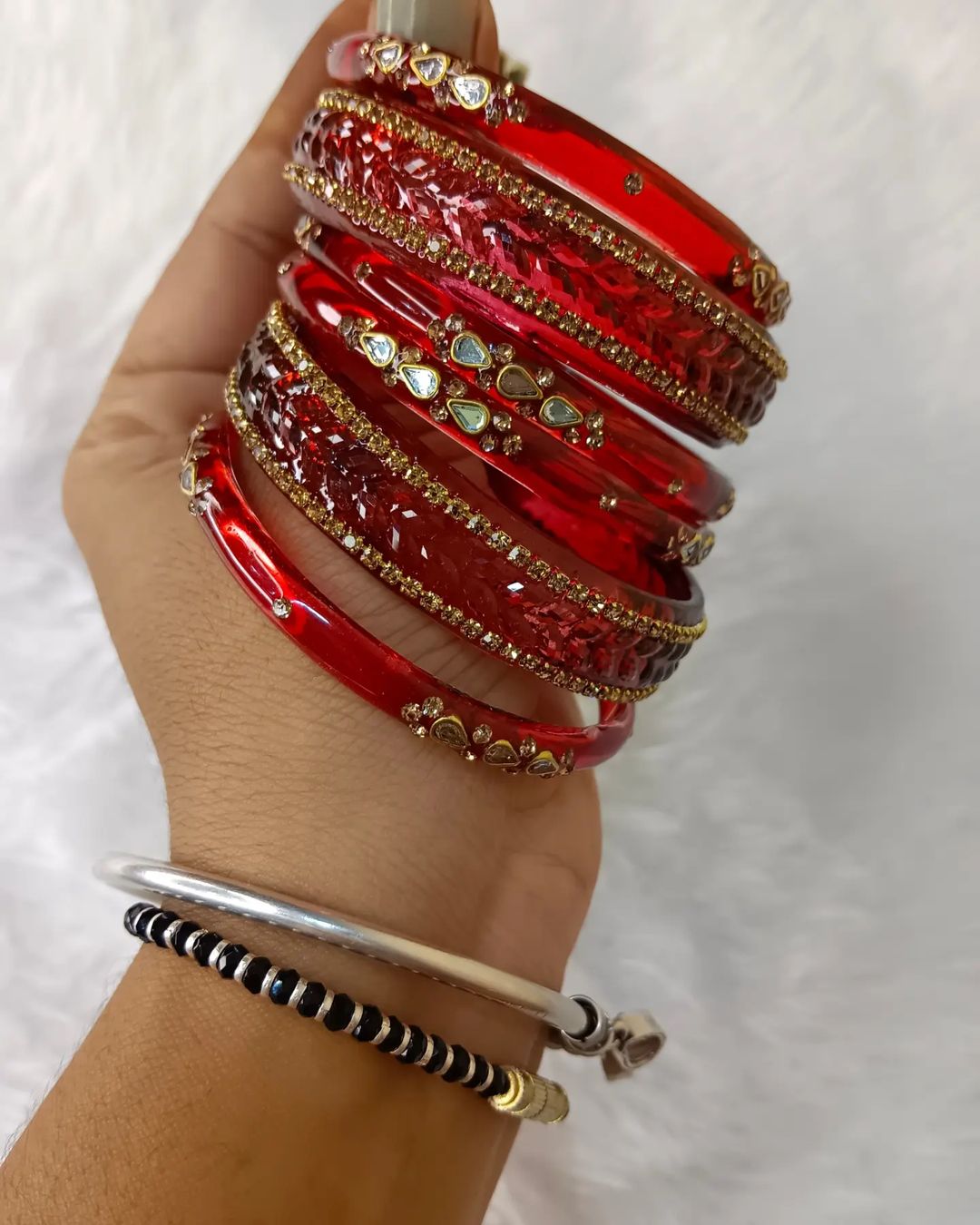 Imitation Glass Bangles From 'Rajasthaniposhk'