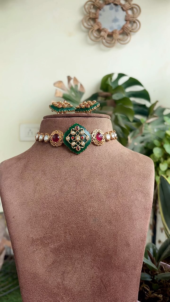 Imitation Kundan Choker Set From 'Petals By Swathi'