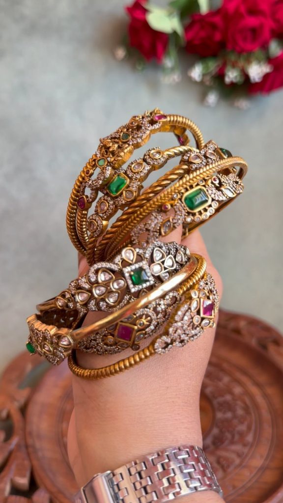 Victorian Kada Bangles From 'Aishi Jewellery'